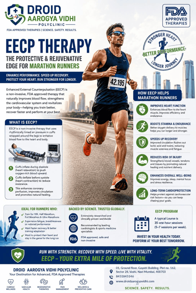 EECP therapy for marathon runners brochure